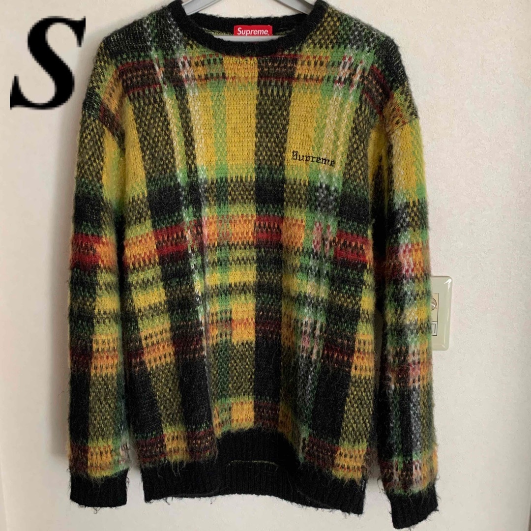 Supreme Brushed Plaid Sweaterニット/セーター