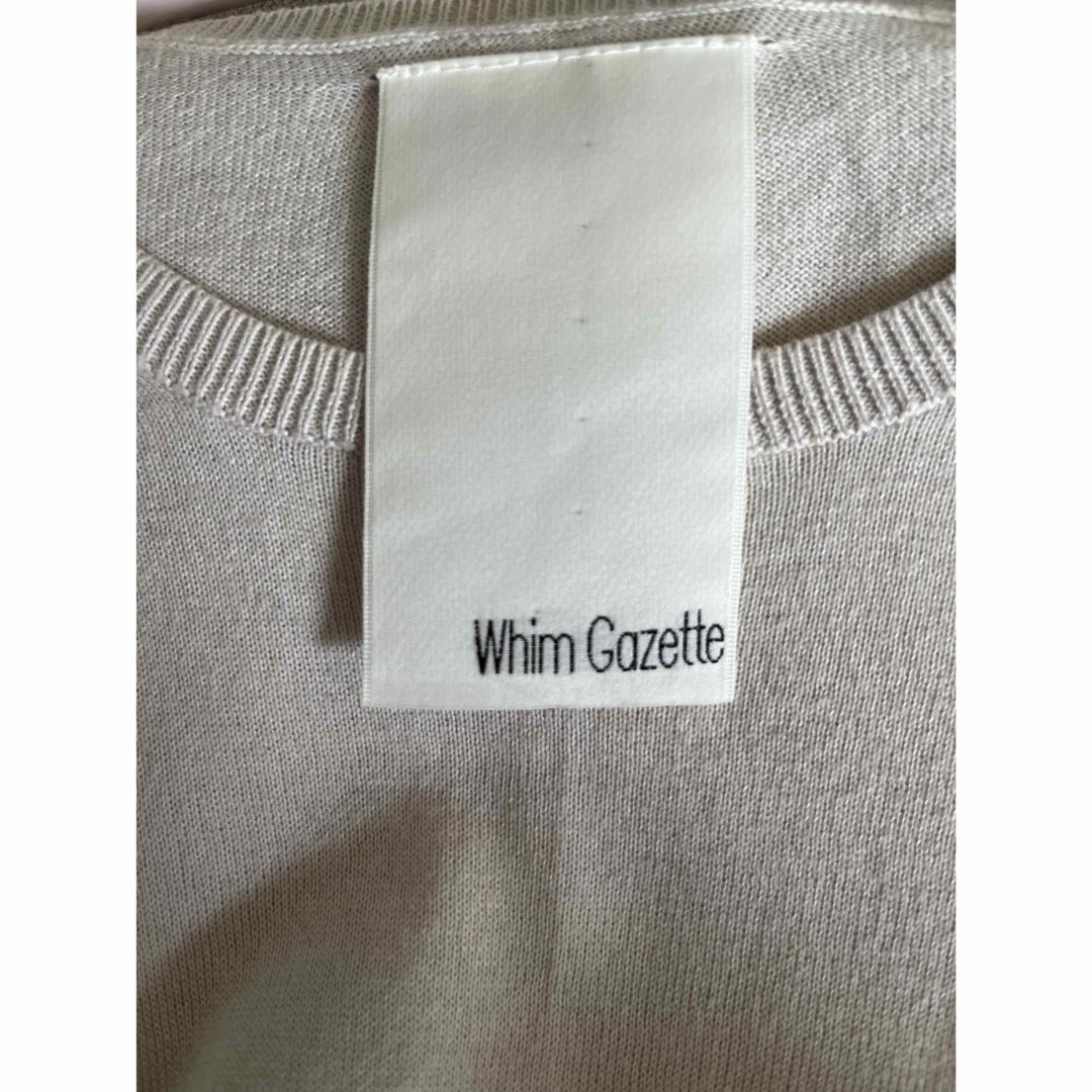 Whim Gazette(ウィムガゼット)のウィムガゼット トップス  レディースのトップス(ニット/セーター)の商品写真