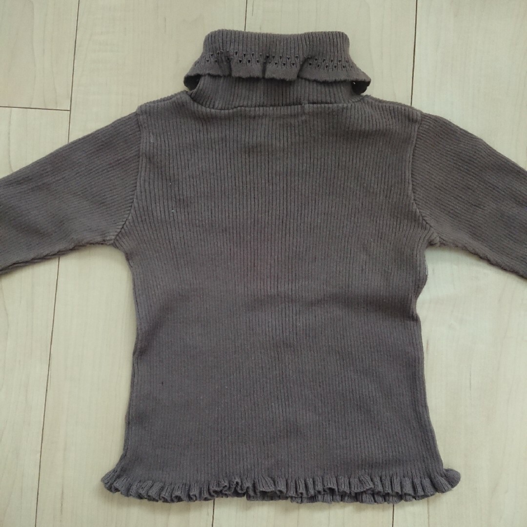 BEBE Noeil(ベベノイユ)のタートルネック Noeil キッズ/ベビー/マタニティのキッズ服女の子用(90cm~)(Tシャツ/カットソー)の商品写真