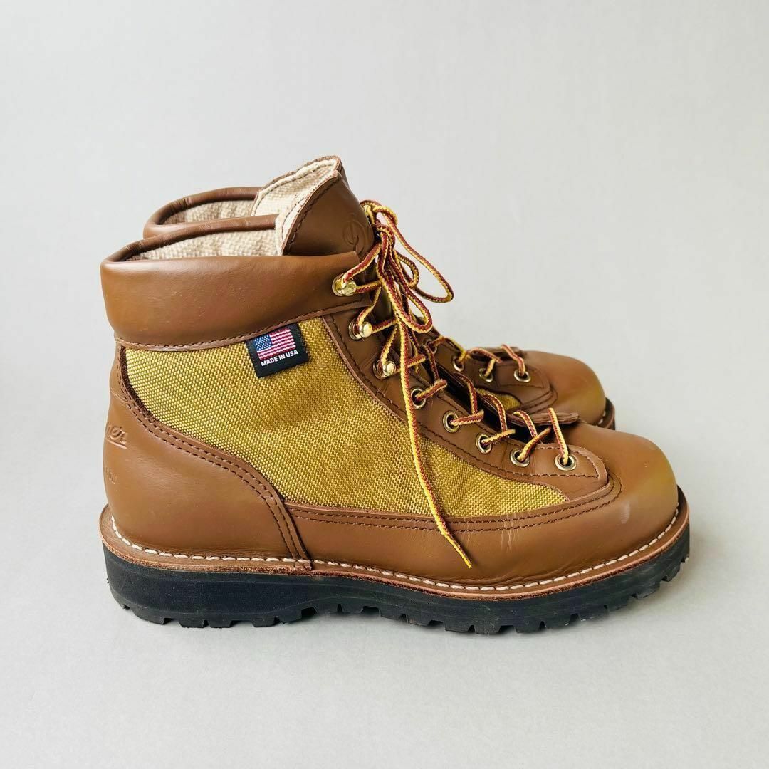 DANNER ダナーライト 30440 US7 ブーツ 正規品 美品 KHAKI