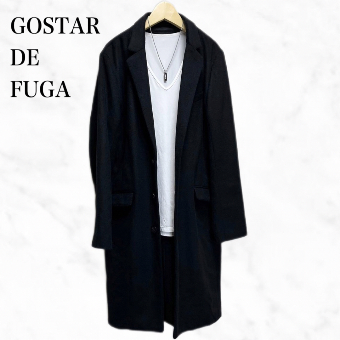 GOSTAR DE FUGAメンズコート 黒 46(Mサイズ位）