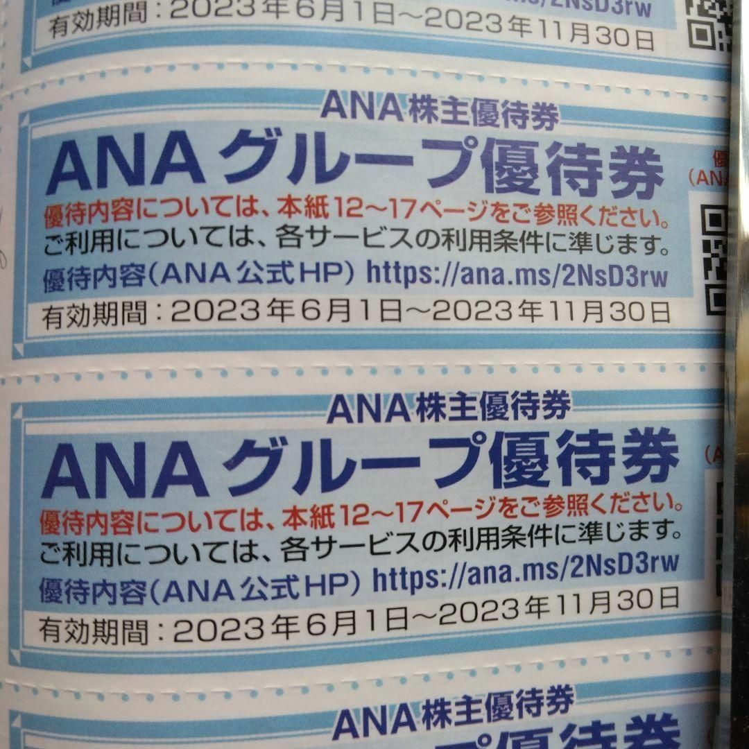 ANAグループ　優待券　18枚（10％・20％　割引き券）　他 チケットの優待券/割引券(ショッピング)の商品写真