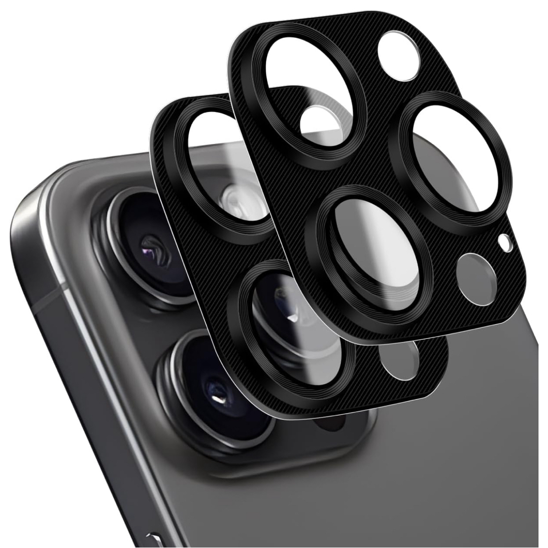 iPhone(アイフォーン)の高品質 iPhone15 pro レンズ保護フィルム 2枚セット スマホ/家電/カメラのスマホアクセサリー(保護フィルム)の商品写真