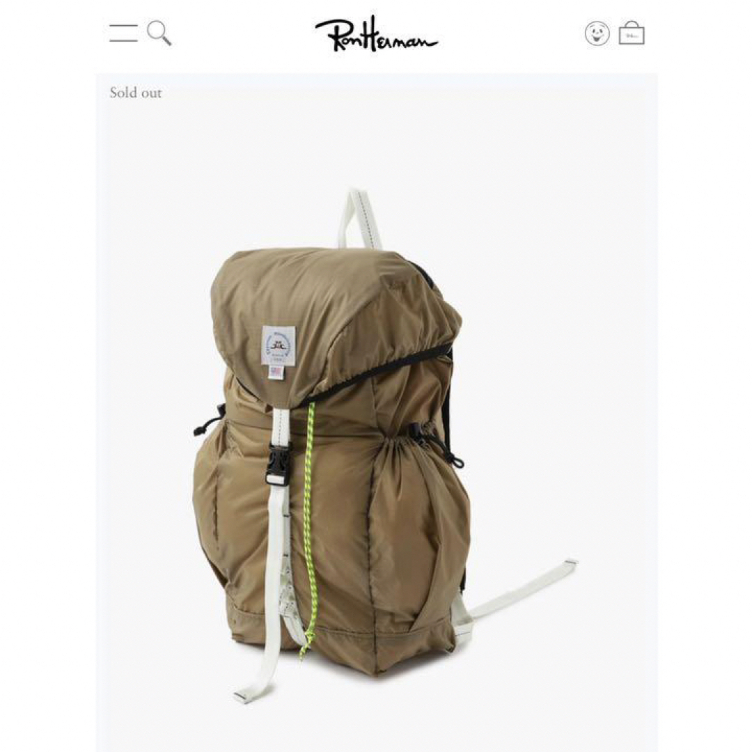 ロンハーマン購入EPPERSON MOUNTAINEERING Backpack