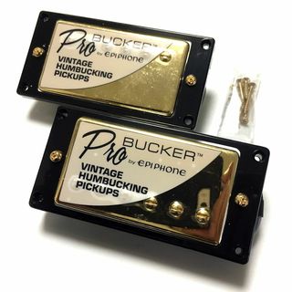 エピフォン(Epiphone)のGibsonとEpiphoneの技術の融合！ProBucker セット ゴールド(エレキギター)