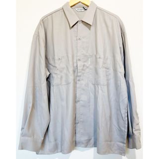 クーティー(COOTIE)のCOOTIE（クーティー）CTE-23A401　T/W Gabardine Work L/S Shirt 【A31115-007】(シャツ)