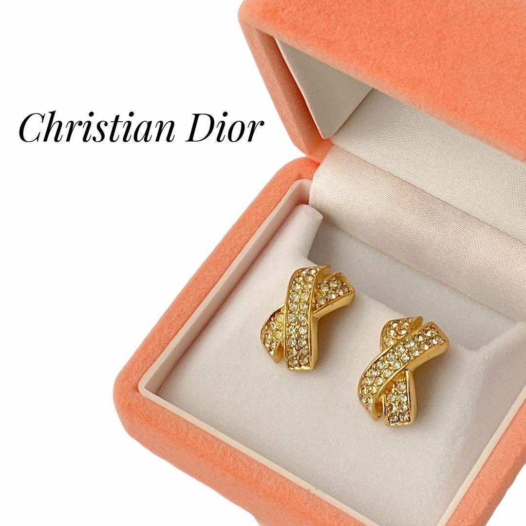 ディオール❤︎Christian Dior ピアス　14K ゴールド