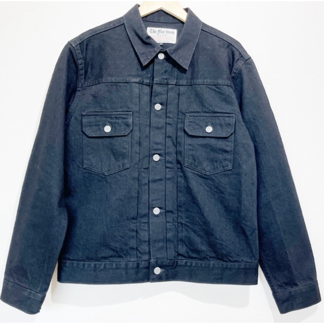 THE FLAT HEAD(フラットヘッド)のTHE FLAT HEAD（フラットヘッド）　FN-OJ-DB002　 BLACK 50’S JACKET  ブラック　デニムジャケット【A31117-007】 メンズのジャケット/アウター(Gジャン/デニムジャケット)の商品写真