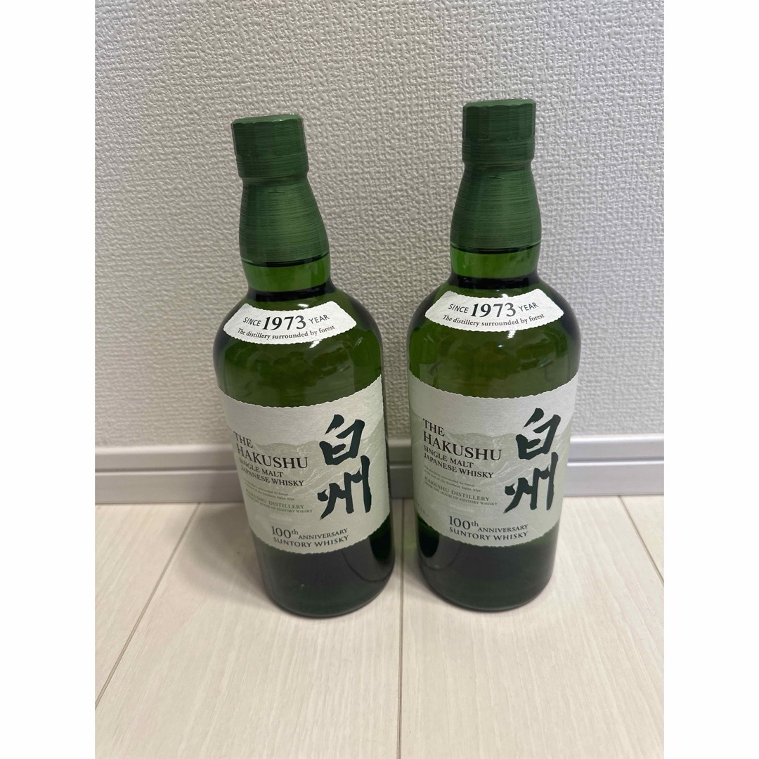 サントリー白州 100周年記念ボトル2本 酒 サントリー白州 100周年記念ボトル2本 酒