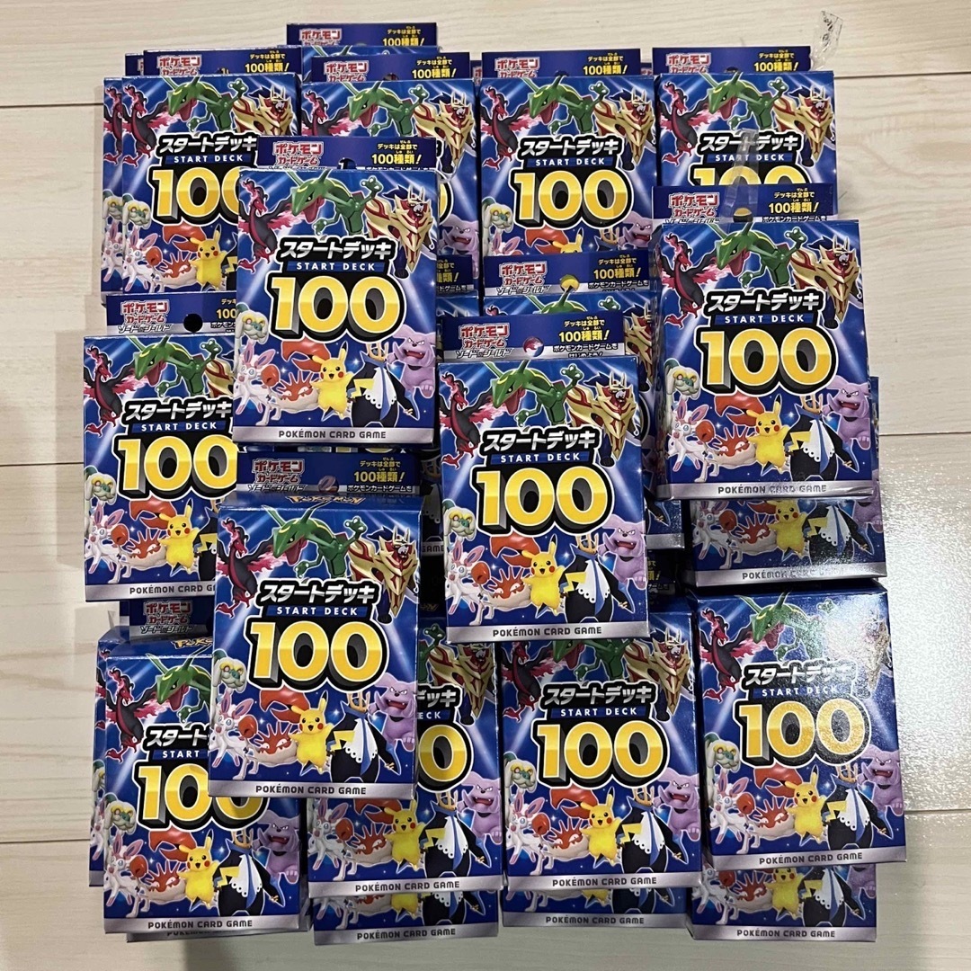 スペースジャグラー【ポケモンカード】開封済　スタートデッキ100セット