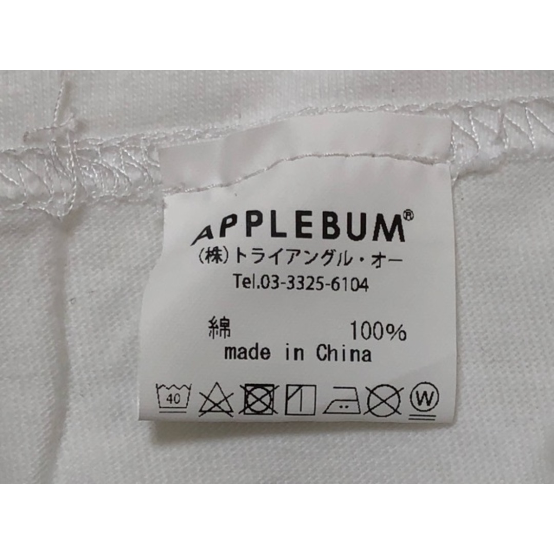 APPLEBUM(アップルバム)のAPPLEBUM（アップルバム）College Logo T-shirt　カレッジロゴ　Tシャツ【E1580-007】 メンズのトップス(Tシャツ/カットソー(半袖/袖なし))の商品写真