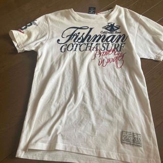 ガッチャ(GOTCHA)のガッチャ　半袖Tシャツ　白　サイズL(シャツ)