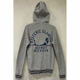 【美品】HYSTERIC GLAMOUR メンズ 長袖フルジップパーカーSサイズ