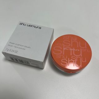 シュウウエムラ(shu uemura)のシュウ ウエムラ フレッシュ クッションブラッシュ チアーズトゥー コーラル(チーク)