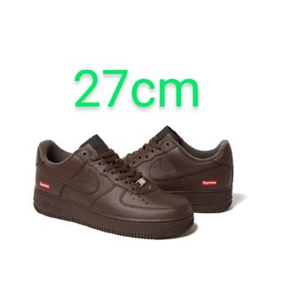 シュプリーム(Supreme)のSUPREME NIKE AF1 BROWN エアフォース ブラウン ナイキ(スニーカー)