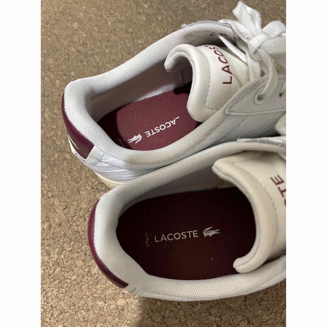 LACOSTE(ラコステ)のLACOSTE レザースニーカー メンズの靴/シューズ(スニーカー)の商品写真