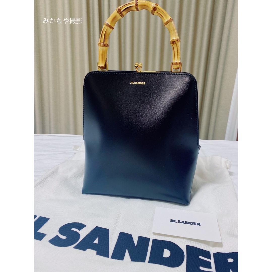 【新品未使用】  JIL SANDER ジルサンダー  がま口バック