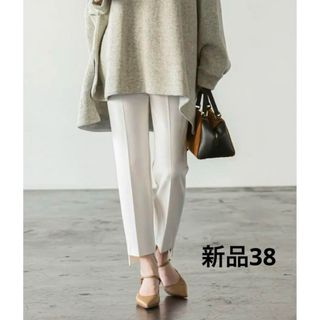 louren asymmetry design wide pants