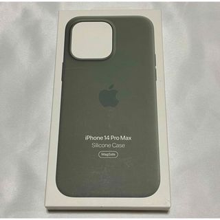 Apple - iPhone 14 Pro Max シリコーンケース オリーブの通販 by