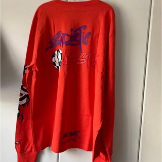 Chrome Hearts - 正規 クロムハーツ ネックロゴ Tシャツ Y-3 キャップ ... Chromehearts OFF WHITE Lsize T RED
