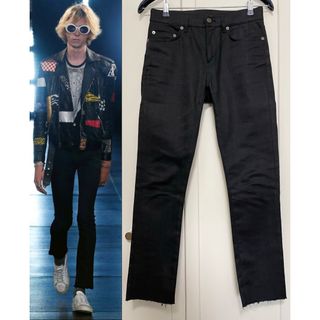 サンローラン(Saint Laurent)のSAINT LAURENT PARIS 16SS カットオフスキニーデニム(デニム/ジーンズ)