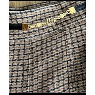 Gucci - 新品GUCCIチェックロングスカートCR番の通販 by ベティーshop