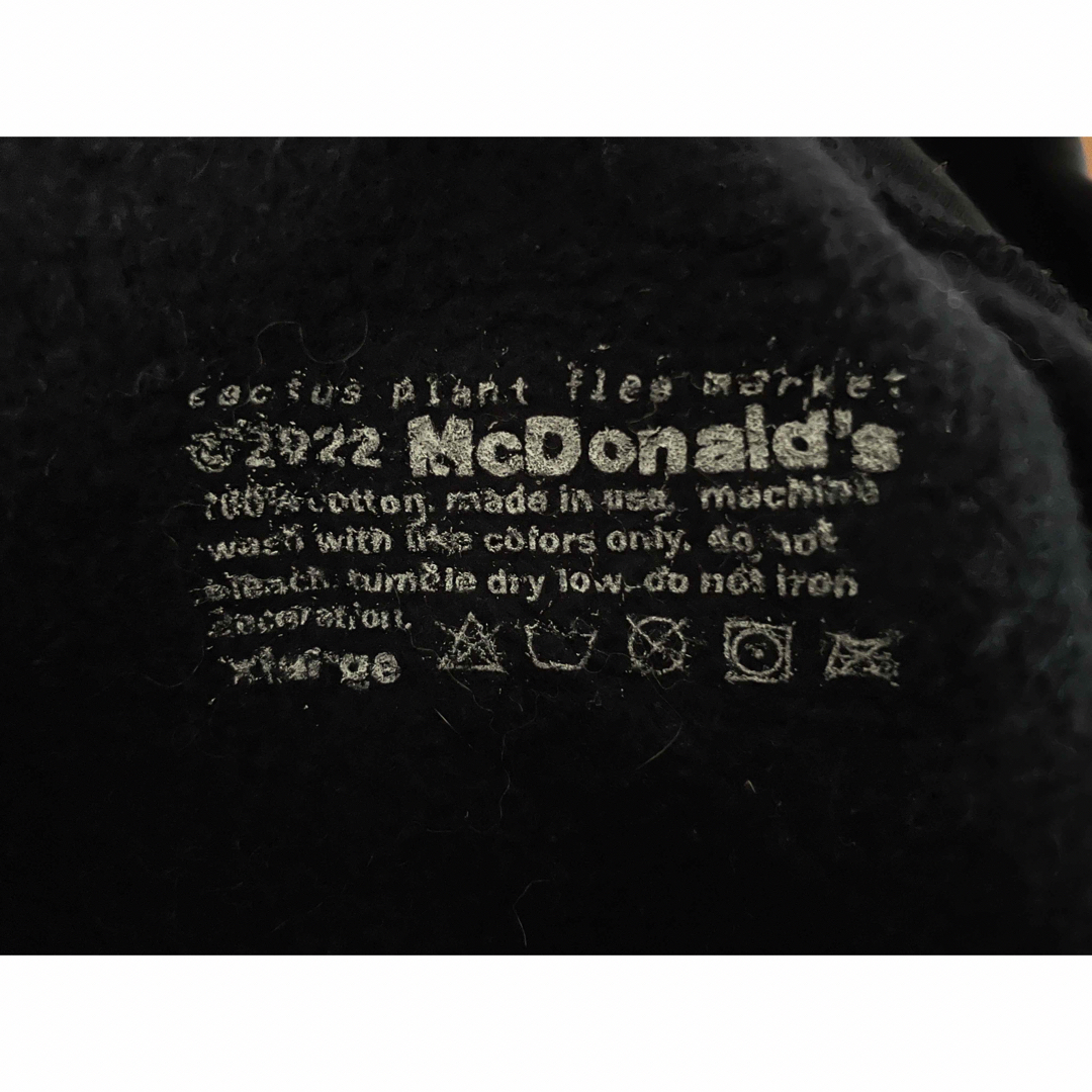 【国内未発売】22AW  CPFM×マクドナルド BIGMACパーカー XL