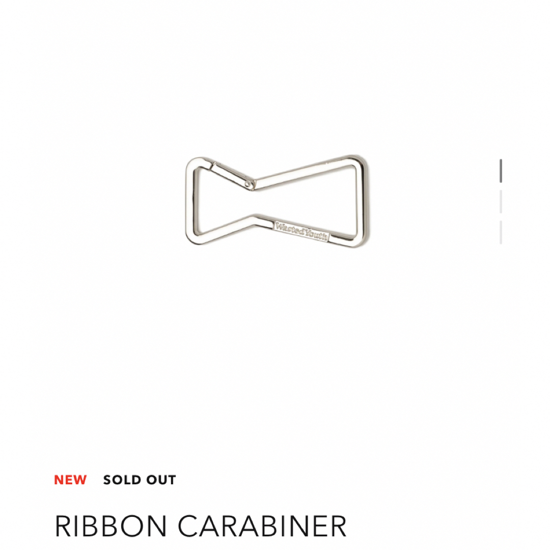 wasted youth RIBBON CARABINER メンズのファッション小物(その他)の商品写真