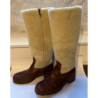 アグ(UGG)のアグ　ムートンロングブーツ(ブーツ)