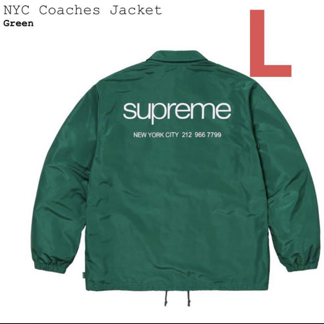 Supreme(シュプリーム)のSupreme Nyc Coaches Jacket L メンズのジャケット/アウター(ナイロンジャケット)の商品写真