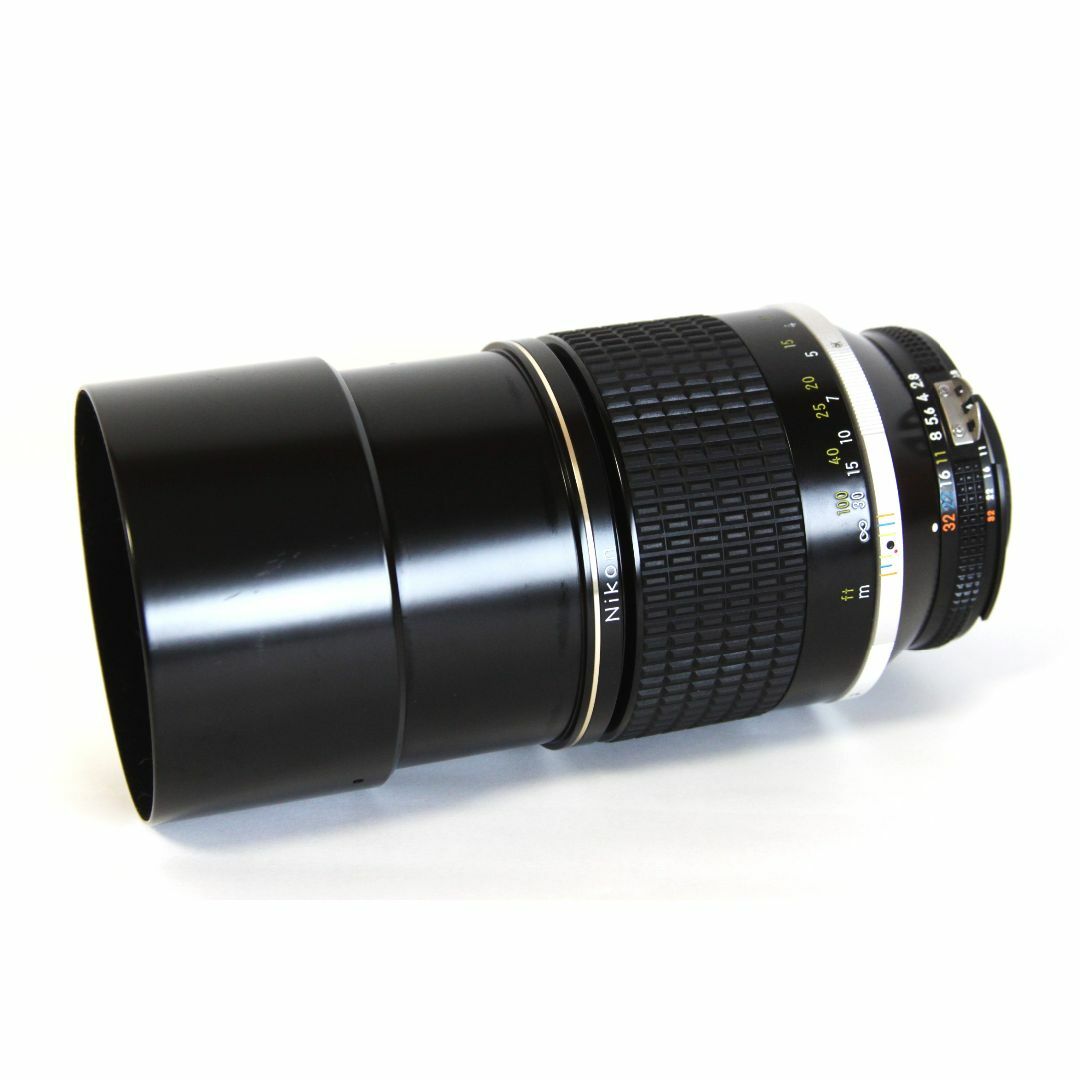 Nikon(ニコン)の【美品】Nikon Ai-S NIKKOR ED 180mm F2.8 ニコン スマホ/家電/カメラのカメラ(レンズ(単焦点))の商品写真