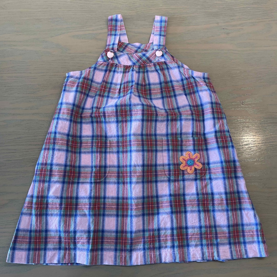 kids ワンピース　世界に一点ハンドメイド品 キッズ/ベビー/マタニティのキッズ服女の子用(90cm~)(ワンピース)の商品写真