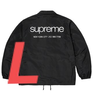 シュプリーム(Supreme)のSupreme NYC Coaches Jacket BLACK(ナイロンジャケット)