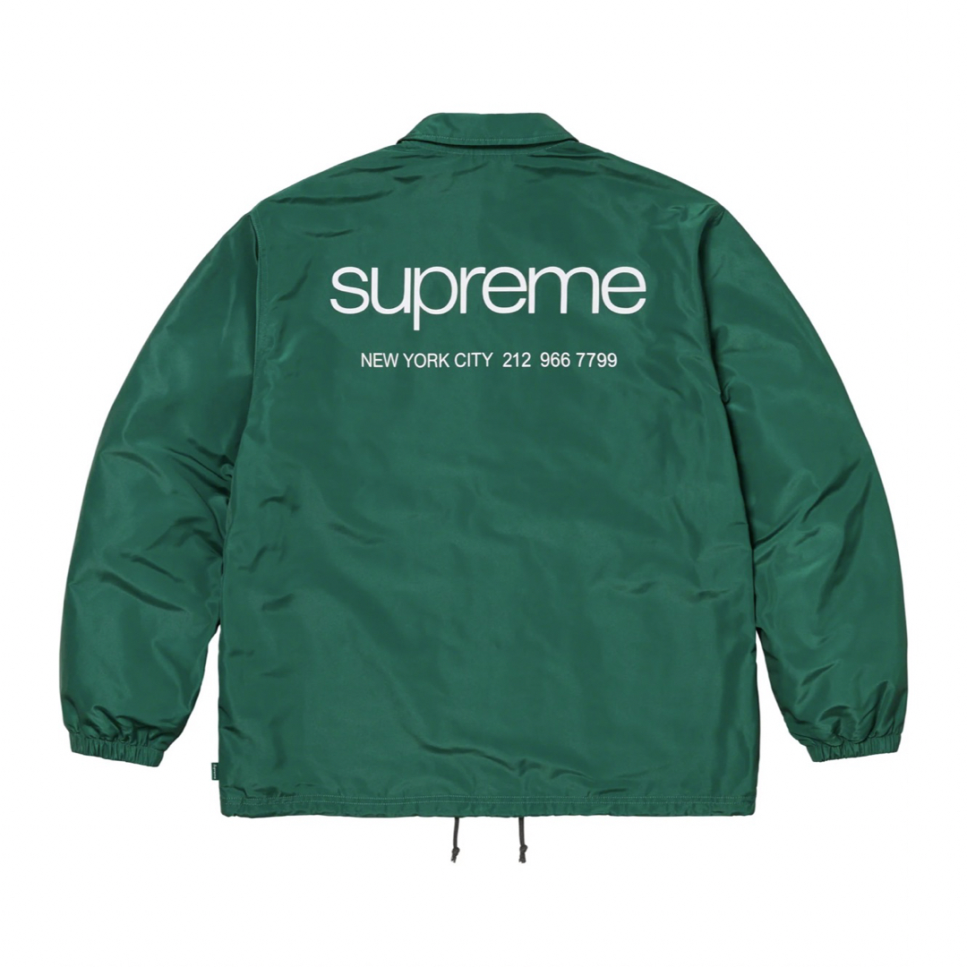 Supreme(シュプリーム)のシュプリーム NYC コーチ ジャケット "グリーン　M メンズのジャケット/アウター(ナイロンジャケット)の商品写真