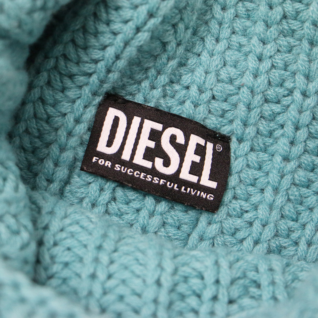 DIESEL(ディーゼル)のDIESEL ディーゼル ニット セーター プルオーバー トップス ブルー XS ハイネック タートルネック 長袖 ローゲージ ウール 22秋冬 おしゃれ シンプル 無地 きれいめ 大人女子 ブランド 上品 カジュアル ベーシック フェミニン 着回し【レディース】【中古】 レディースのトップス(ニット/セーター)の商品写真