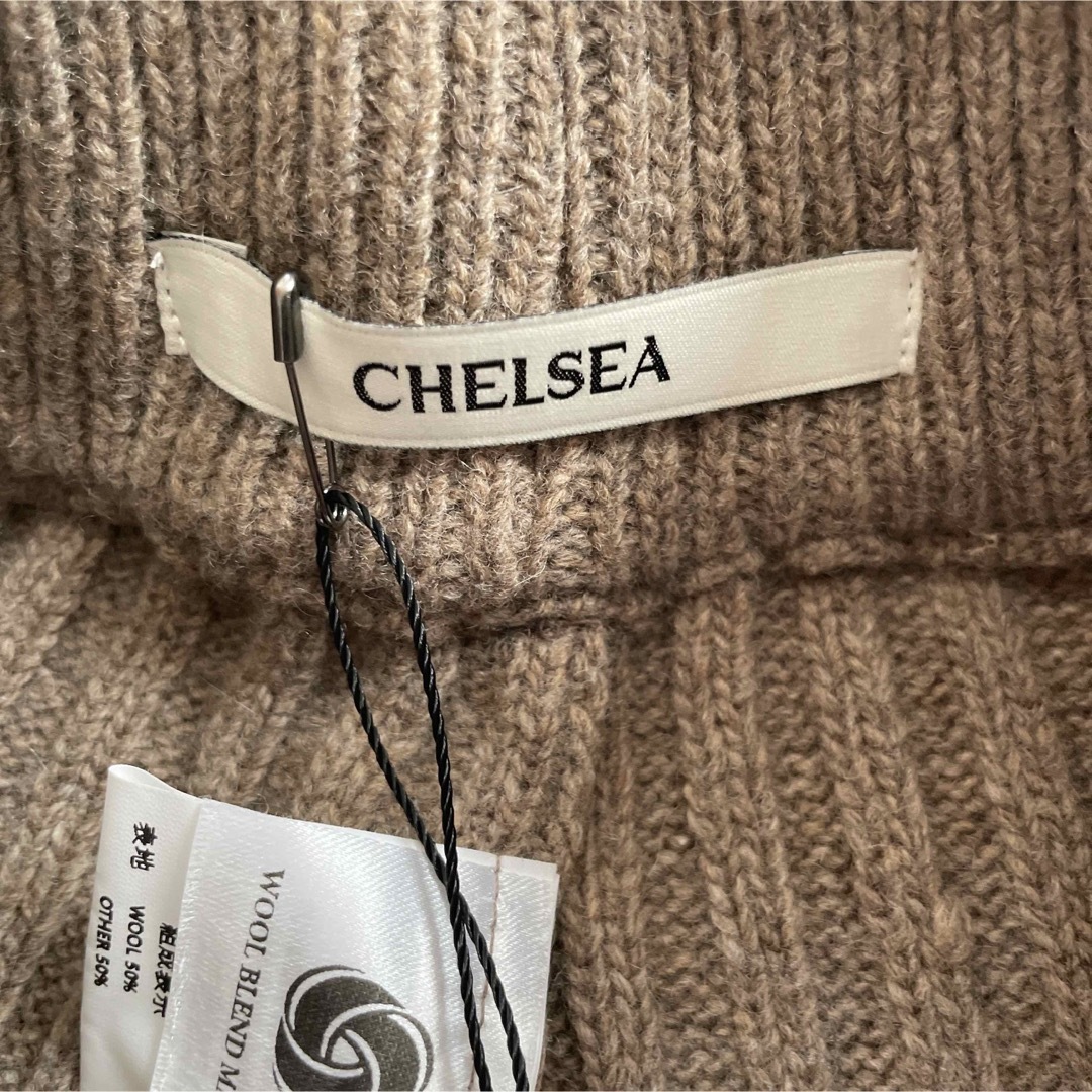 chelsea(チェルシー)のCHELSEA NUGU ニットパンツ レディースのパンツ(ショートパンツ)の商品写真