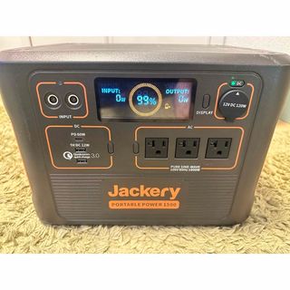 Jackery ポータブル電源1500 (PTB152)  上部キズあり  (その他)