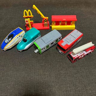 トミー(TOMMY)のマクドナルド　プラレール　トミカ　まとめ売り(電車のおもちゃ/車)