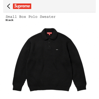 Supreme - Supreme Small Box Polo Sweater Blackの通販｜ラクマ
