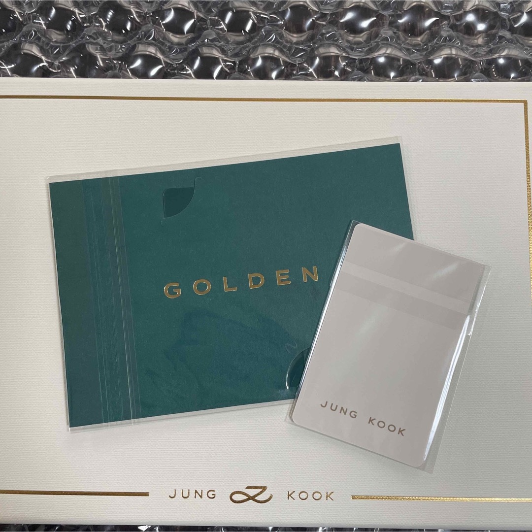 BTS JUNGKOOK ジョングク GOLDEN 特典トレカ　日本限定