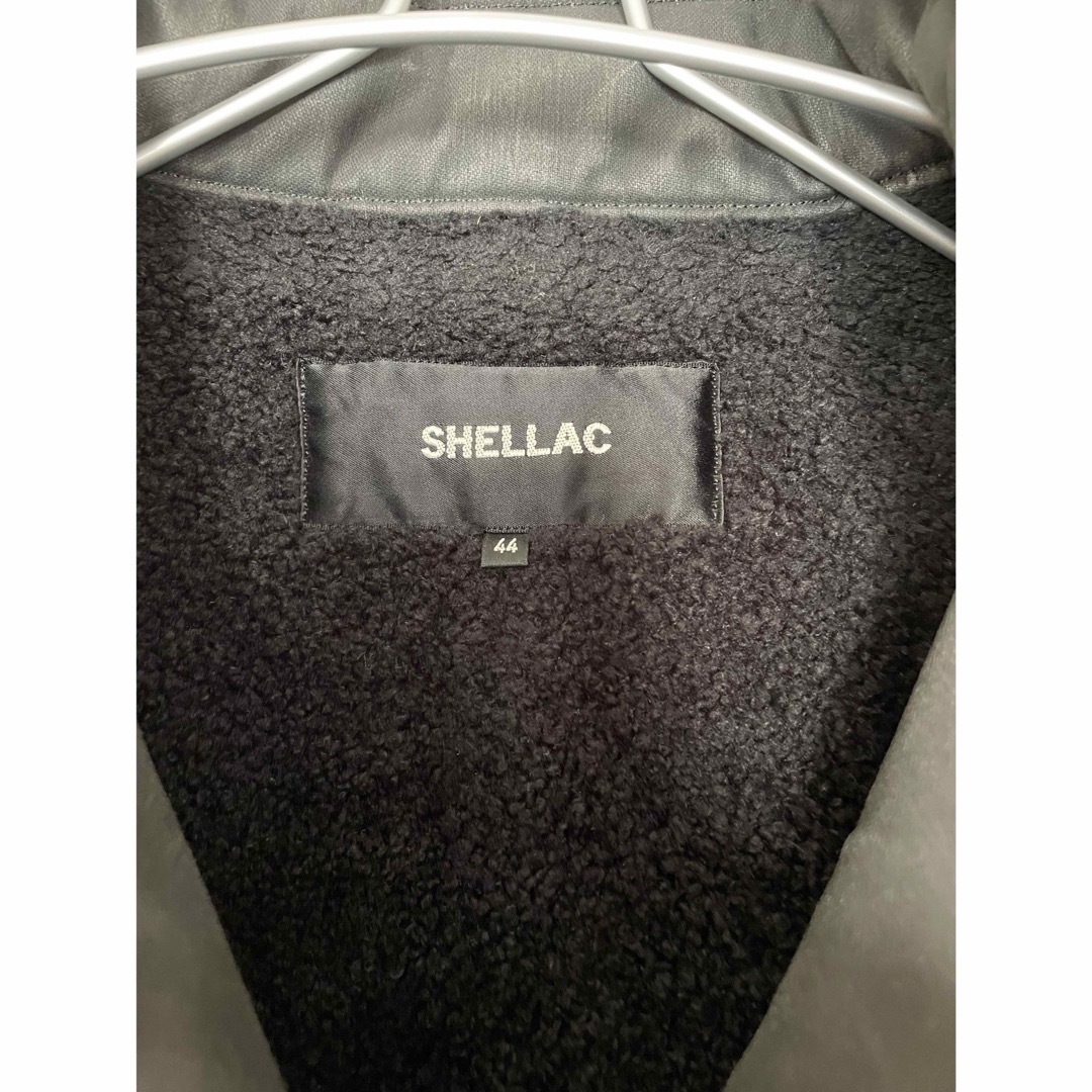 SHELLAC(シェラック)のSHELLAC ライダースジャケット 裏起毛 44サイズ M メンズのジャケット/アウター(ライダースジャケット)の商品写真