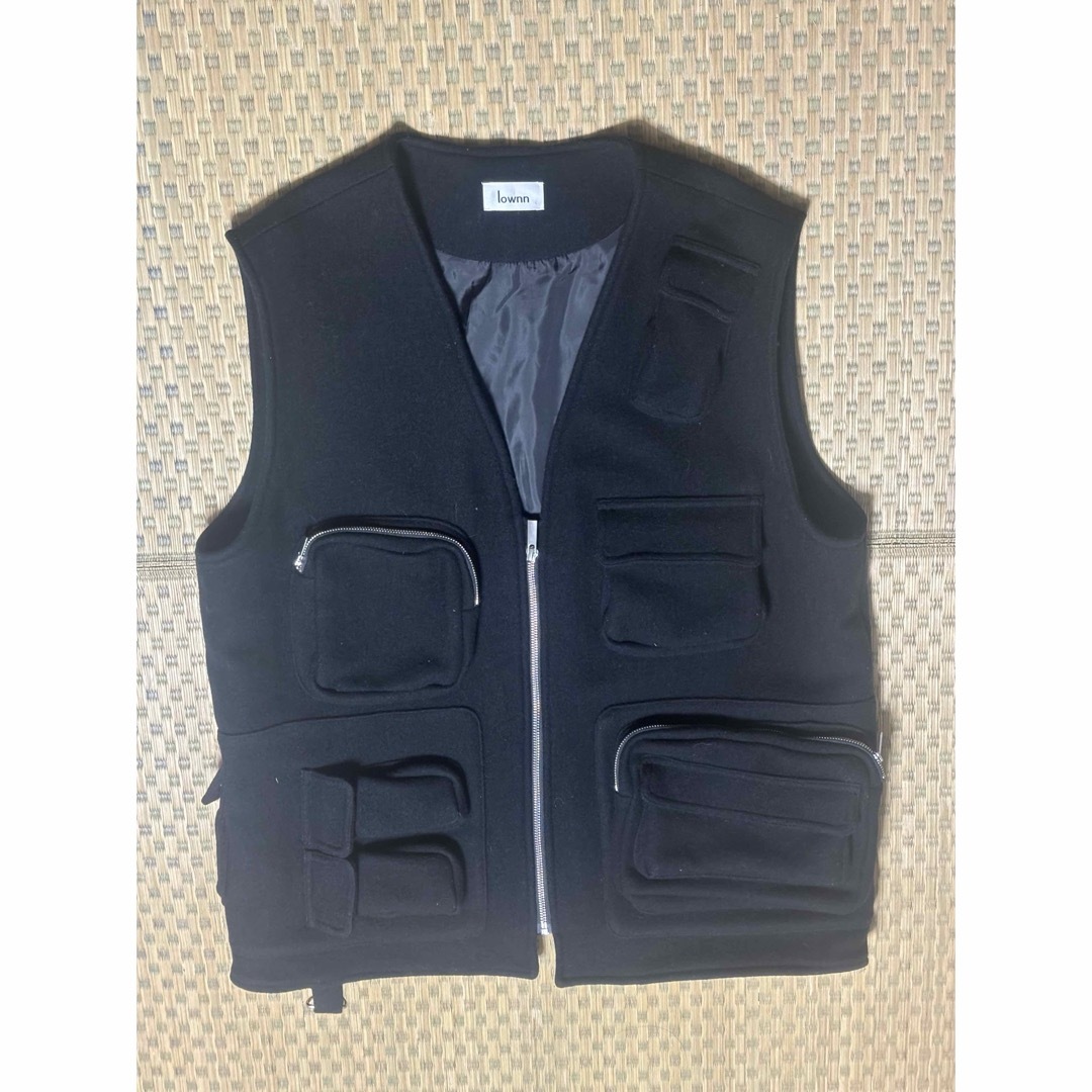 定価7万】lownn WOOL UTILITY VEST