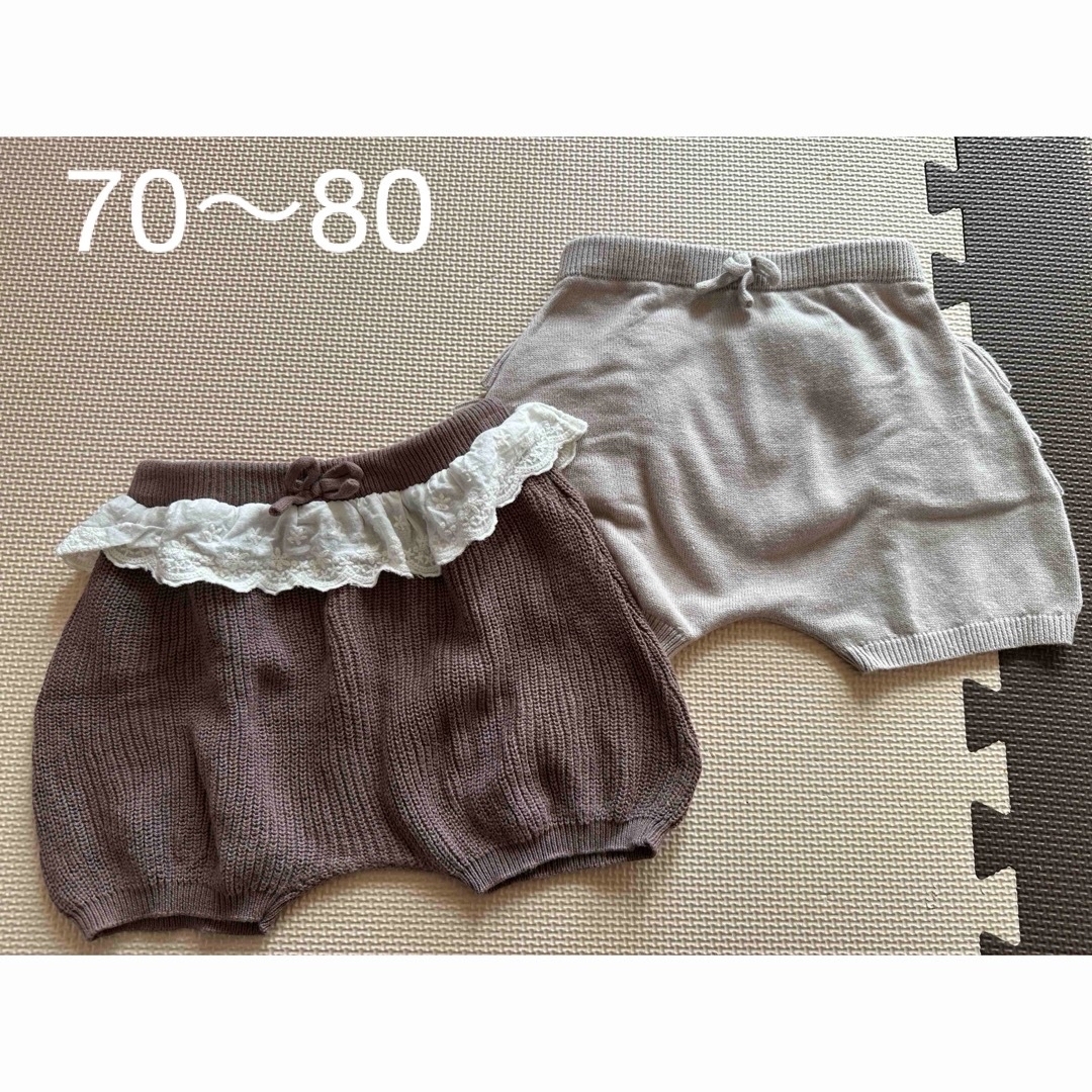 futafuta(フタフタ)の子供服 かぼちゃパンツ キッズ/ベビー/マタニティのベビー服(~85cm)(パンツ)の商品写真