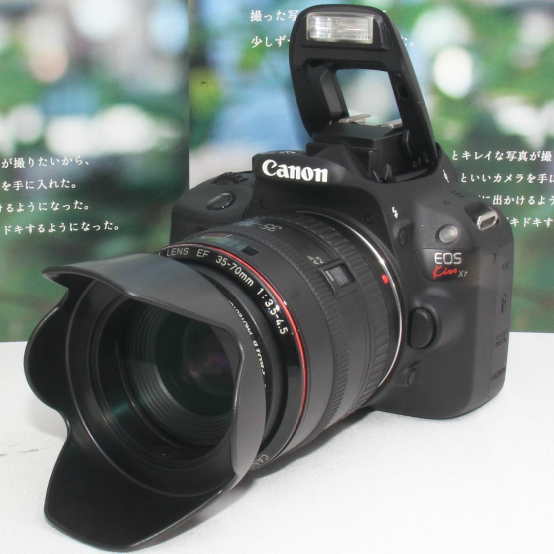 ❤️予備バッテリー付き❤️Canon EOS kiss X7 レンズセット❤️