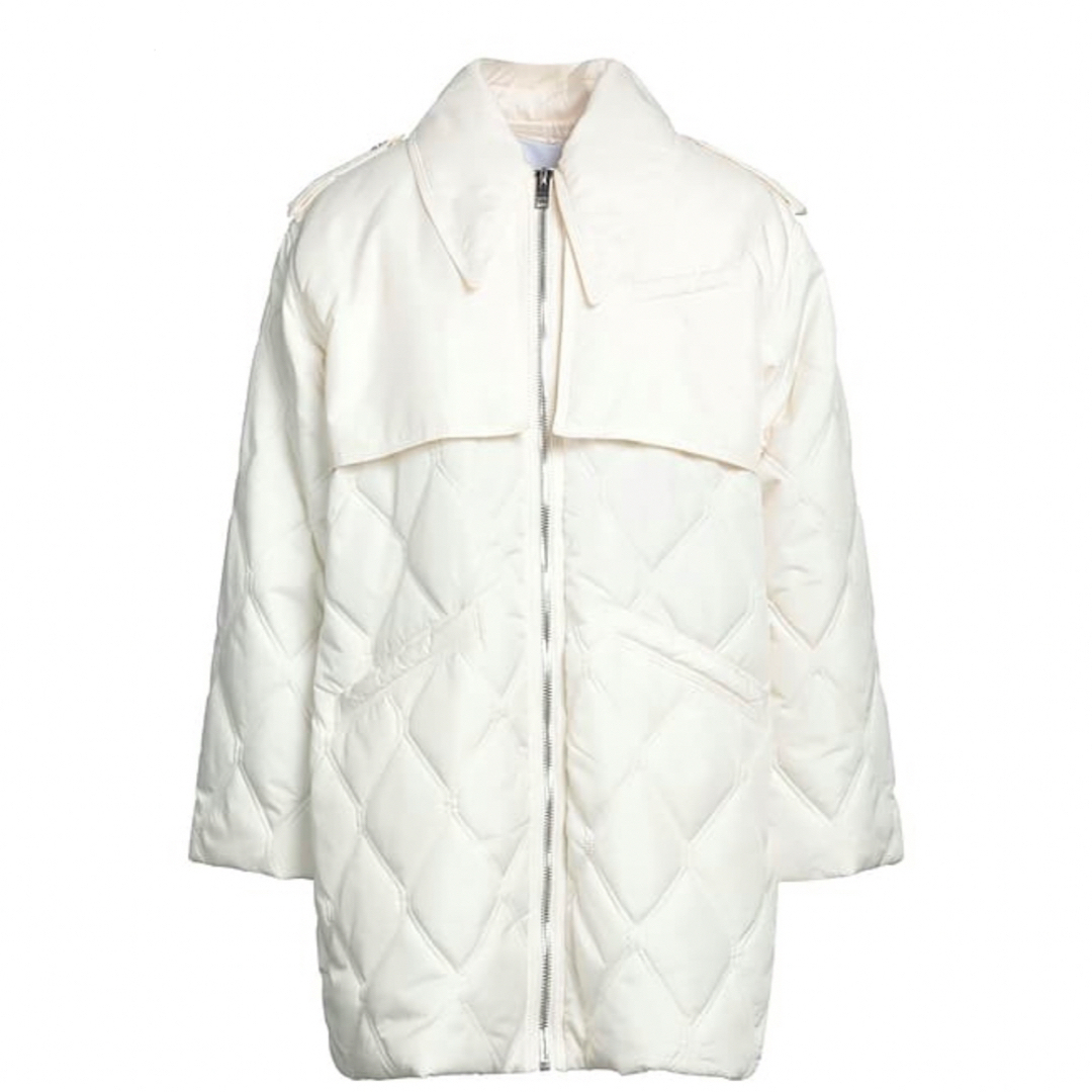 GANNI ガニー RecycledRipstop QuiltCoat