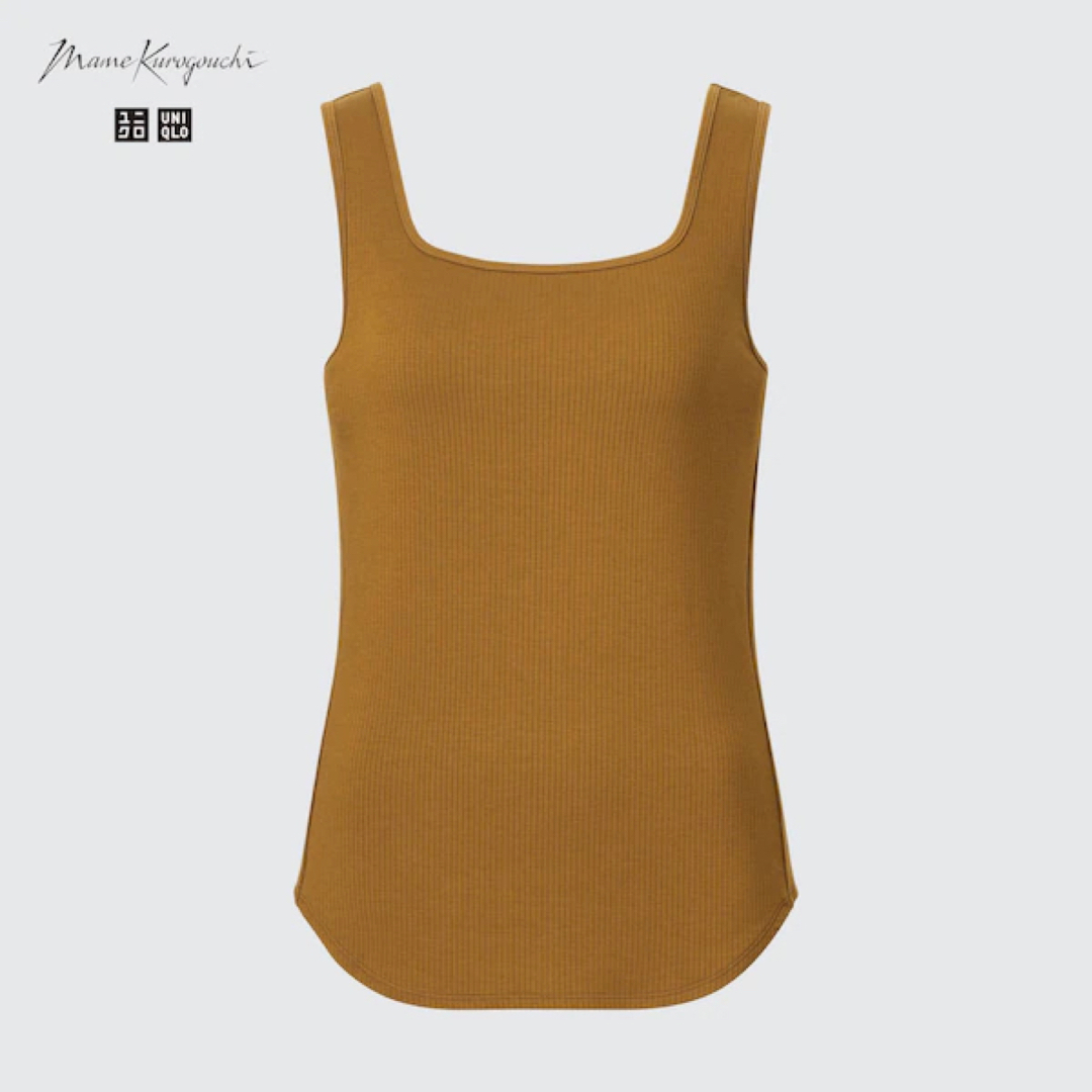 UNIQLO(ユニクロ)の【2枚】新品　ユニクロ　マメ　ヒートテックタンクトップ（シルクブレンド）XL レディースのトップス(タンクトップ)の商品写真