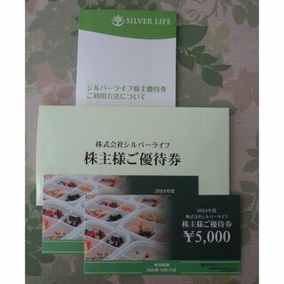 シルバーライフ 株主優待券 １万円分(フード/ドリンク券)