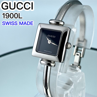 グッチ(Gucci)の[スイス製] GUCCI クォーツ腕時計　1900L 新品電池交換済(腕時計)