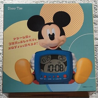 セイコー(SEIKO)の【訳有り】Mickey Mouse おしゃべり目ざまし時計(置時計)