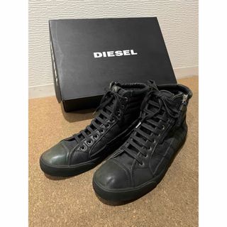 ディーゼル(DIESEL)のDIESEL レザースニーカー(スニーカー)